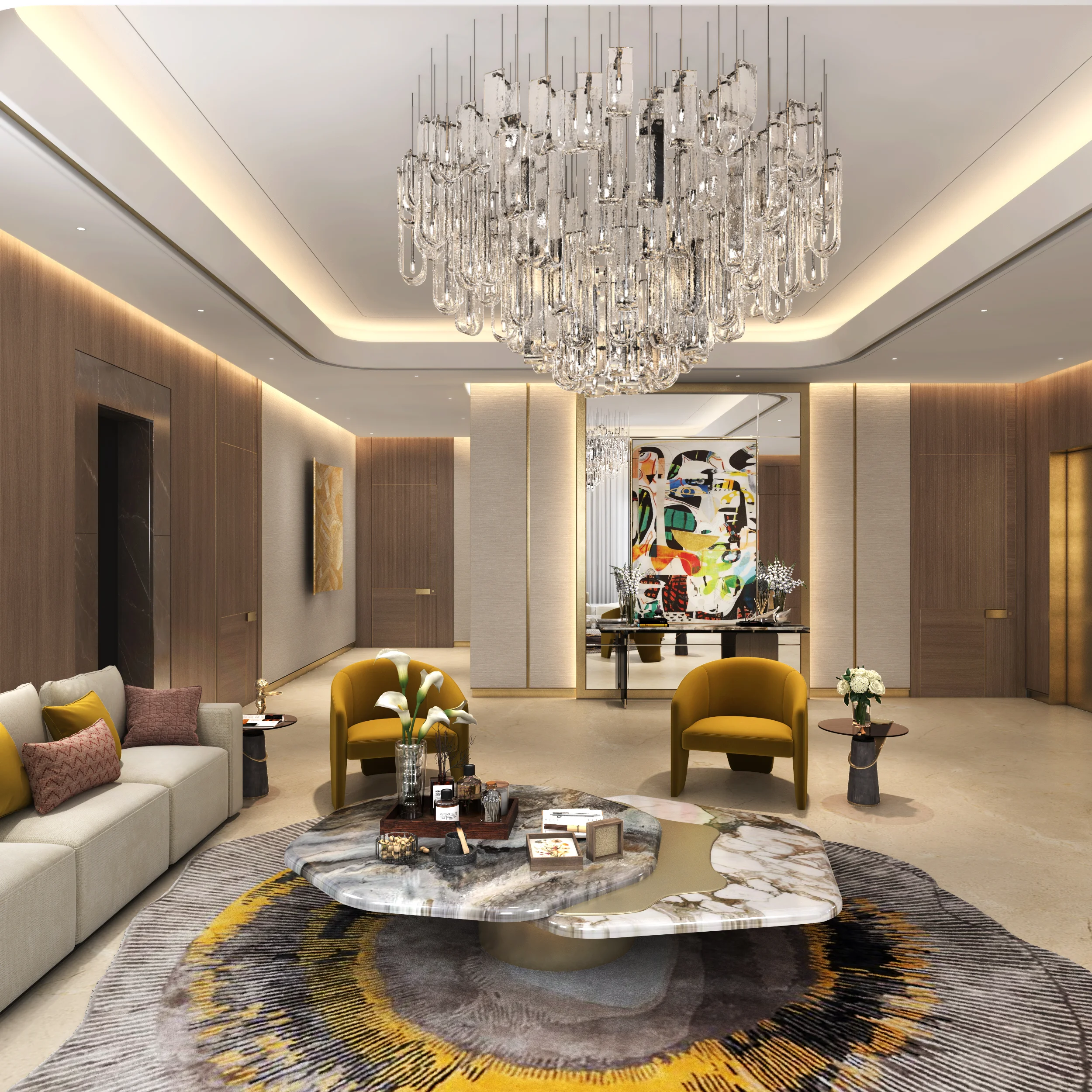 Modern Art Villa space 1